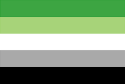 Aromantic Pride Flag