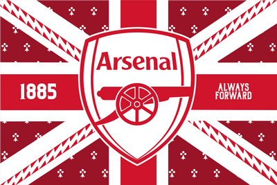 Arsenal Always Forward Flag