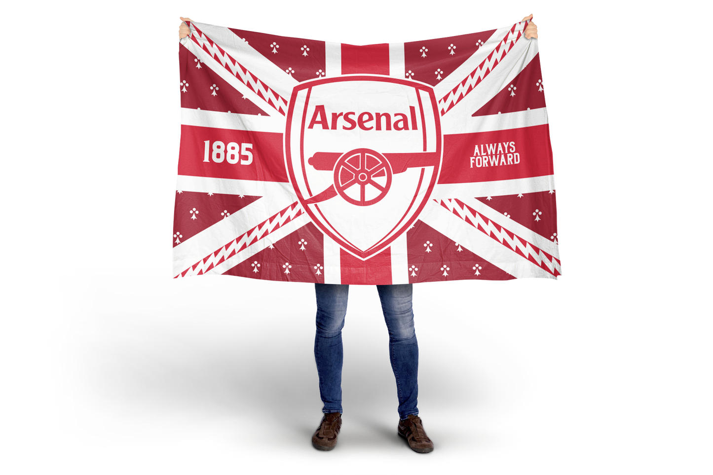 Arsenal Always Forward Flag