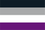 Asexual ACE Pride Handwaver Flag