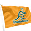Australische Rugby-Wappenflagge – Wallabies