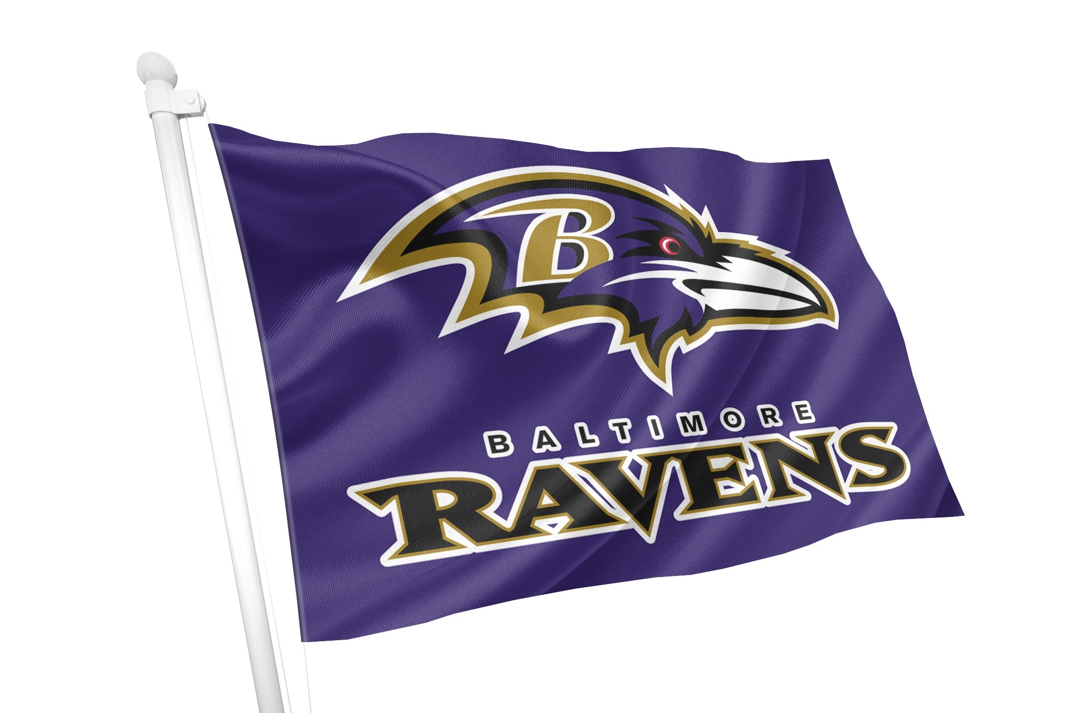 Baltimore Ravens Flag Premium Quality Made in Dublin Flags