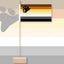 Bear Pride Flag with paw print design on a striped background