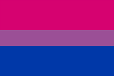 Flagge des bisexuellen Stolzes