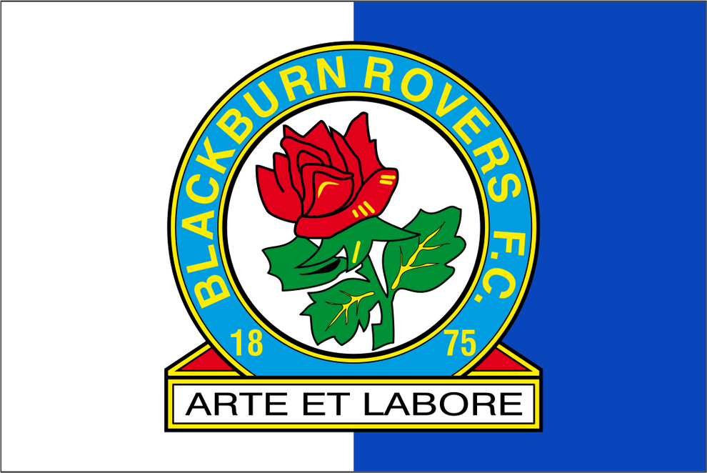 Blackburn Rovers Football Club - High-Quality Knitted Polyester Flag ...