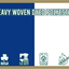 Bandeira de cor azul e branca