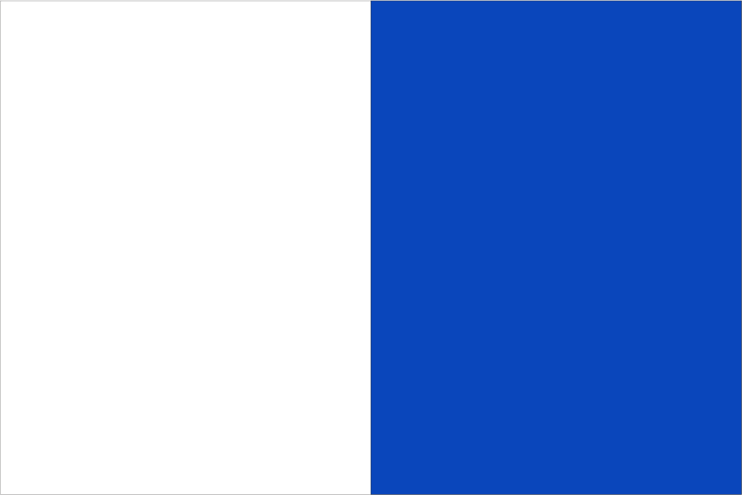 White & Blue Handwaver Flag