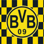Borussia Dortmund Chequered Flag