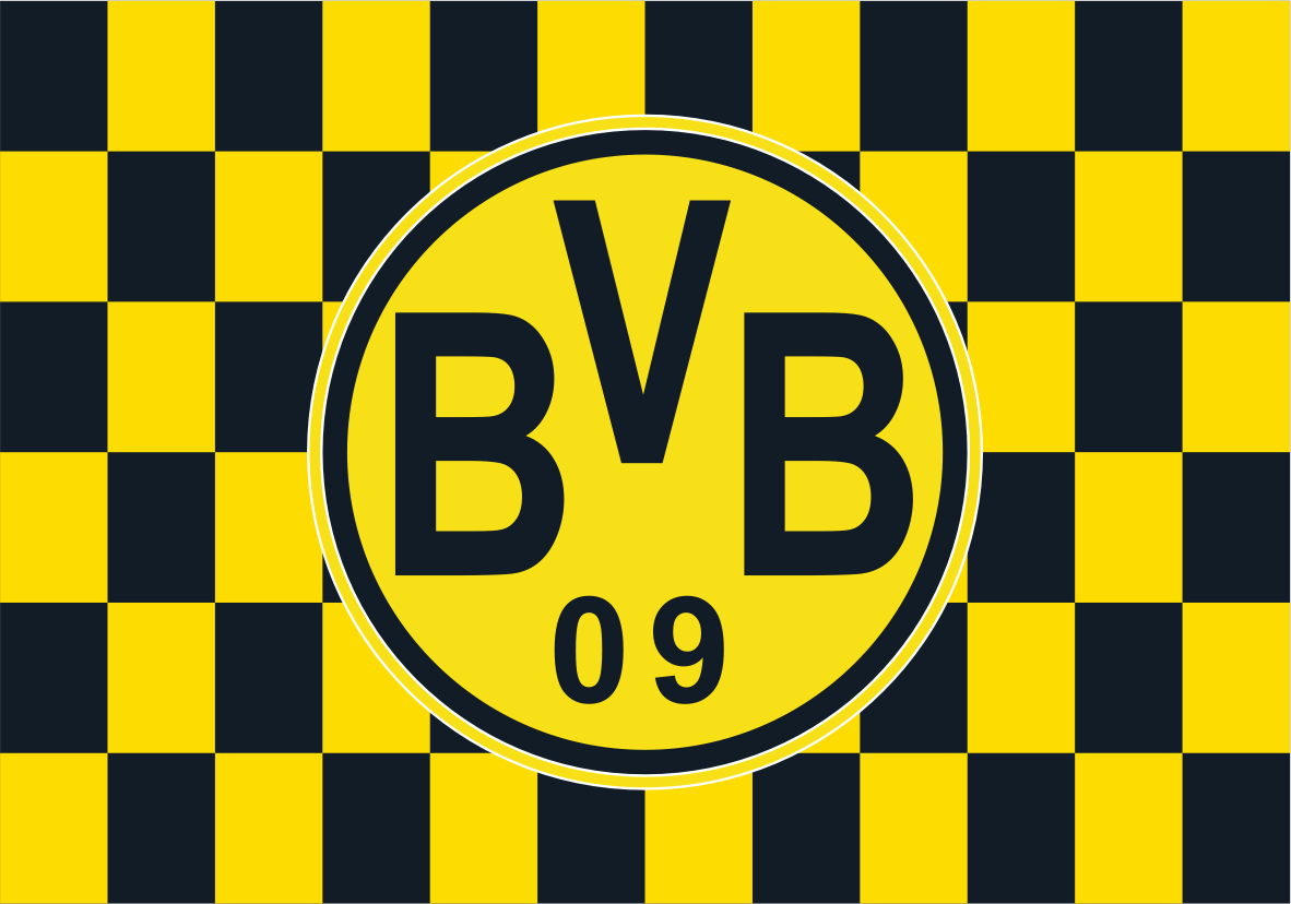 Borussia Dortmund Chequered Flag