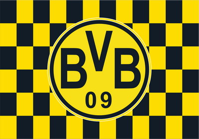 Borussia Dortmund Chequered Flag