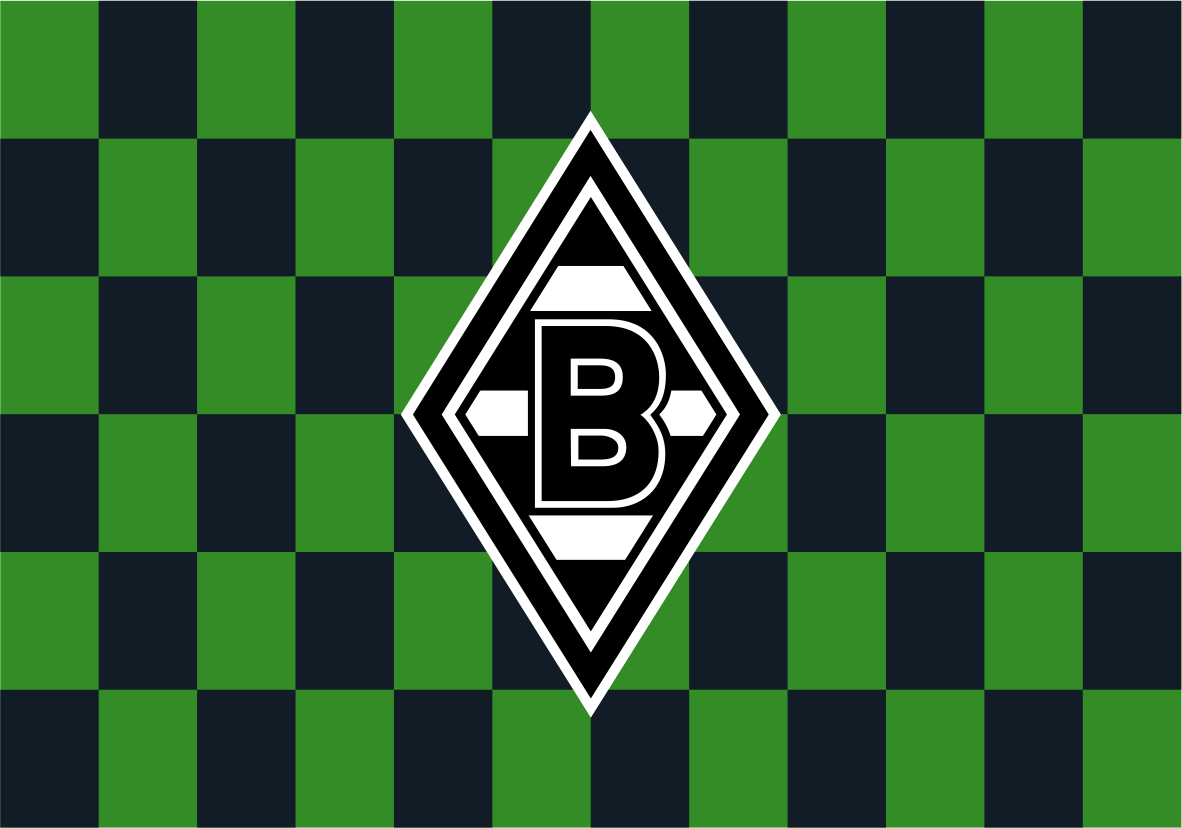 Borussia Monchengladbach Chequered Flag