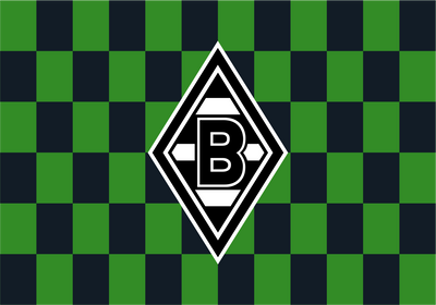 Borussia Monchengladbach Chequered Flag