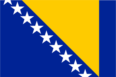 Bosnia and Herzegovina Handwaver Flag