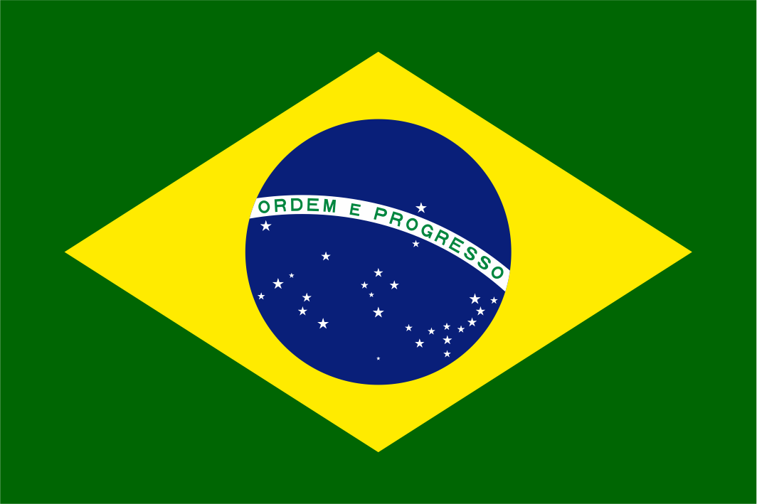 Brazil Handwaver Flag