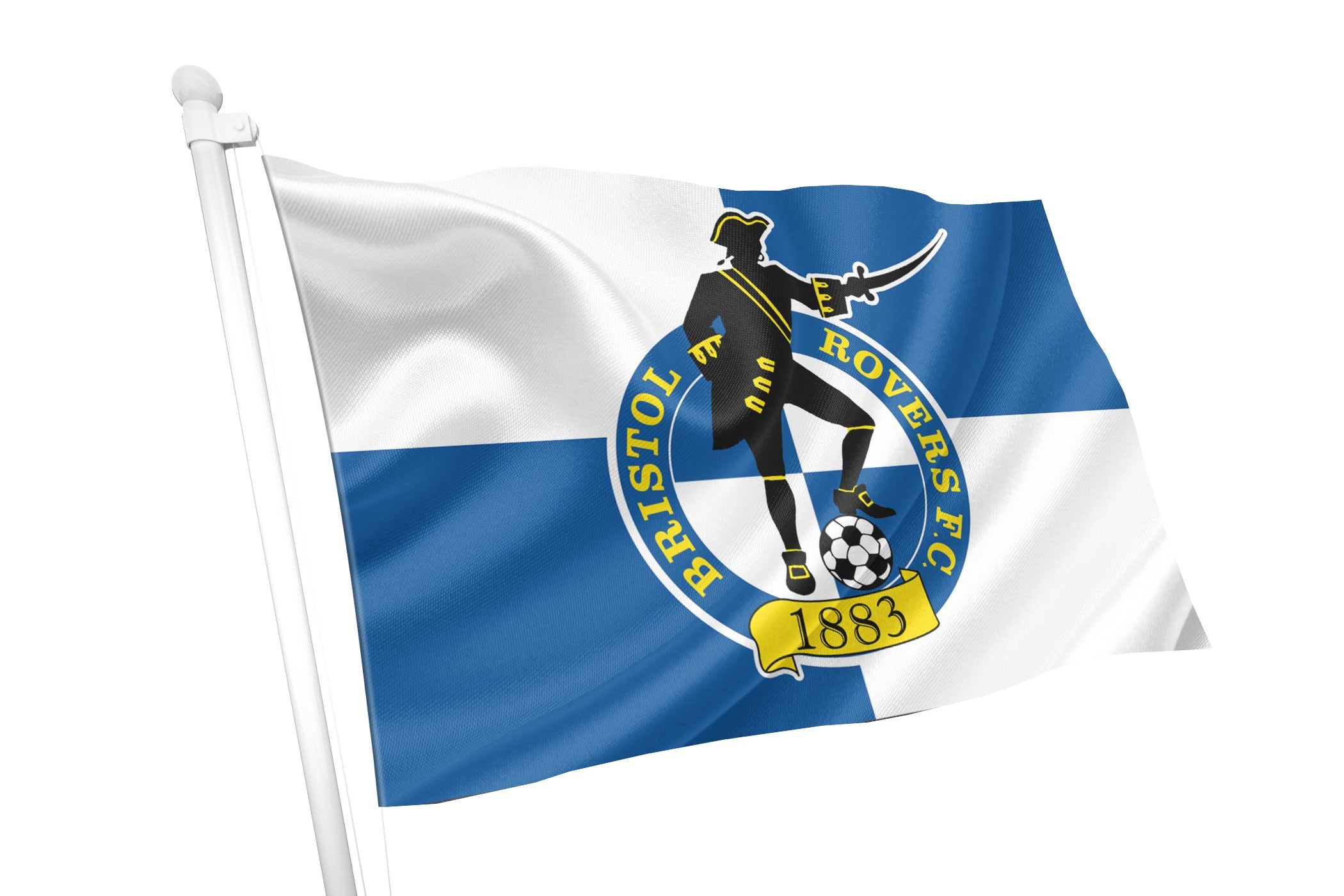 Banner Rovers Bristol Rovers Football Club Flag - Premium Knitted Polyester, Multiple ...