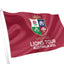 Irland-Rugby-Wappenflagge