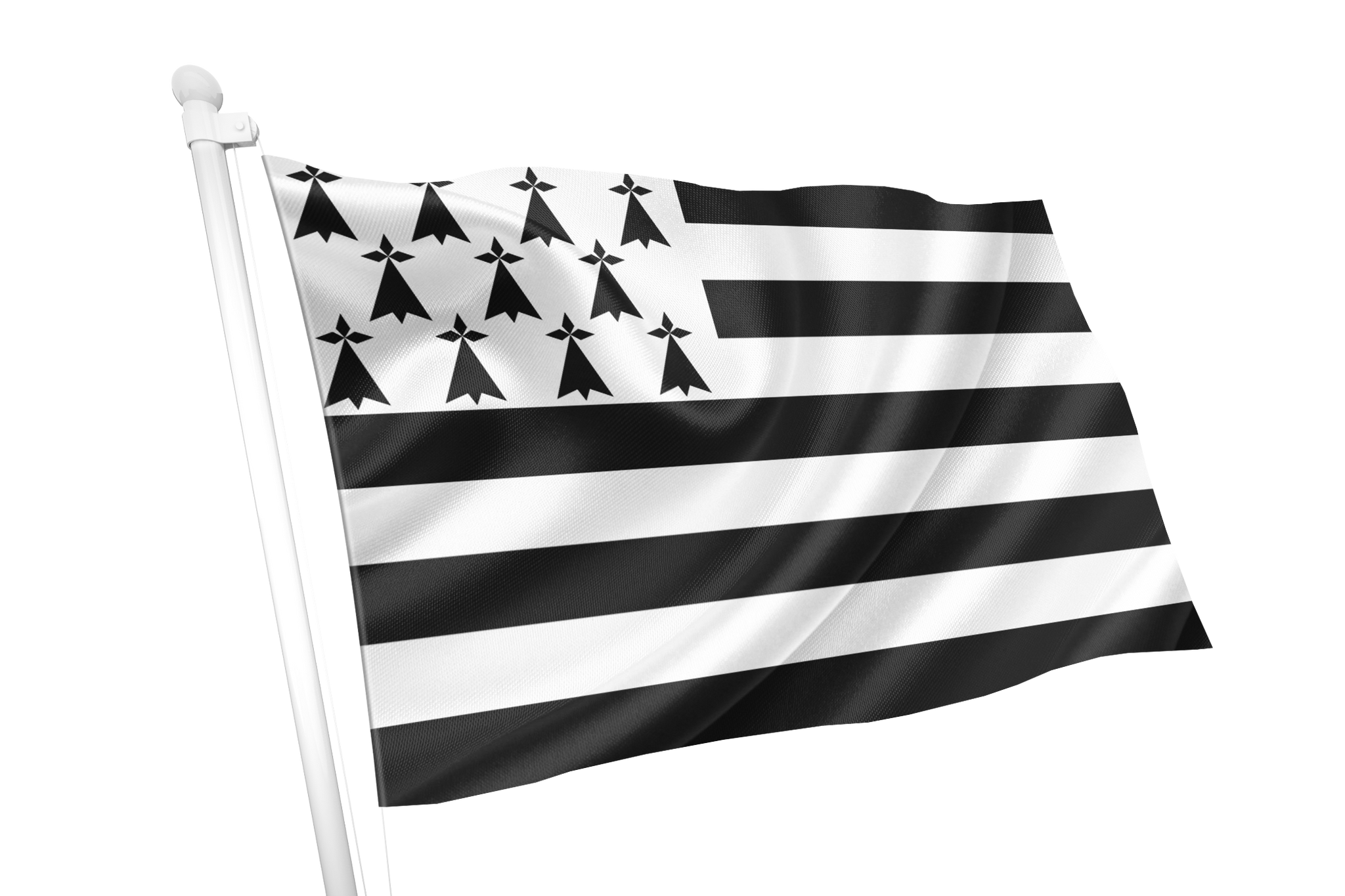 Brittany Flag – Flags Ireland Prospect Design
