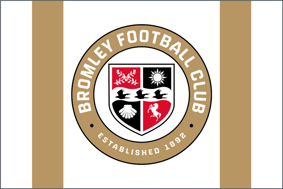 Bromley Football Club Flag - Premium Knitted Polyester, Multiple Sizes ...