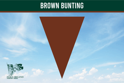 Brown Colour Bunting