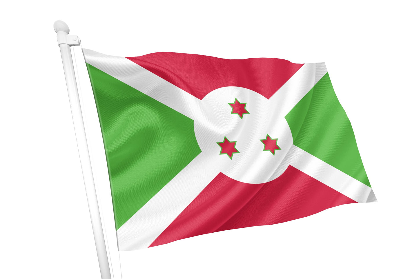 Burundi-Nationalflagge