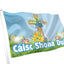 Cáisc Shona Duit(Happy Easter) Floral Cross Flag