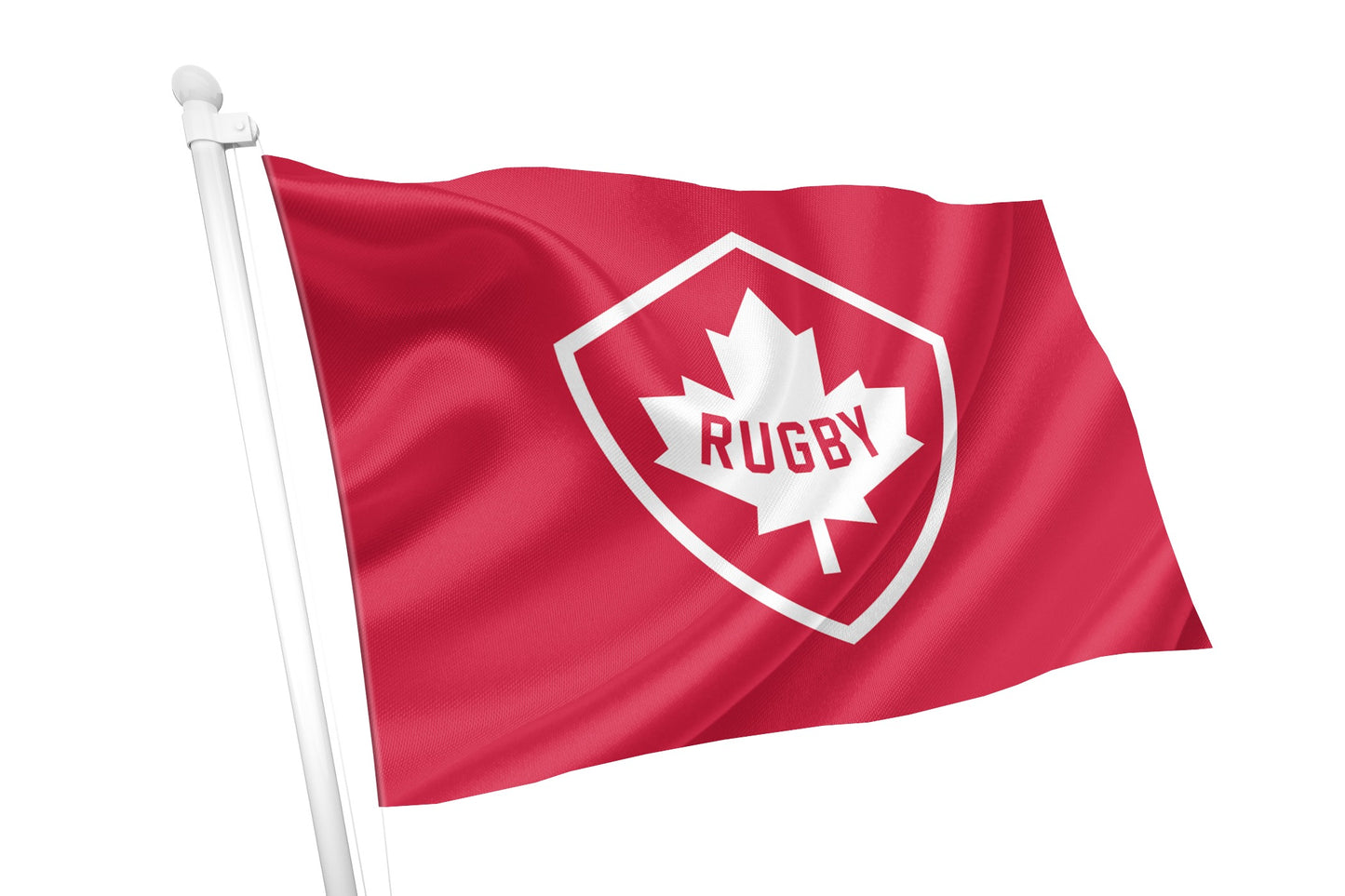 Irland-Rugby-Wappenflagge