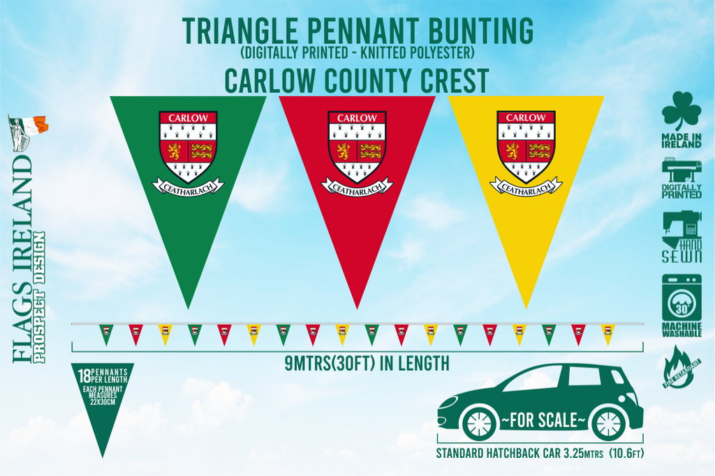Carlow County Crest Bunting