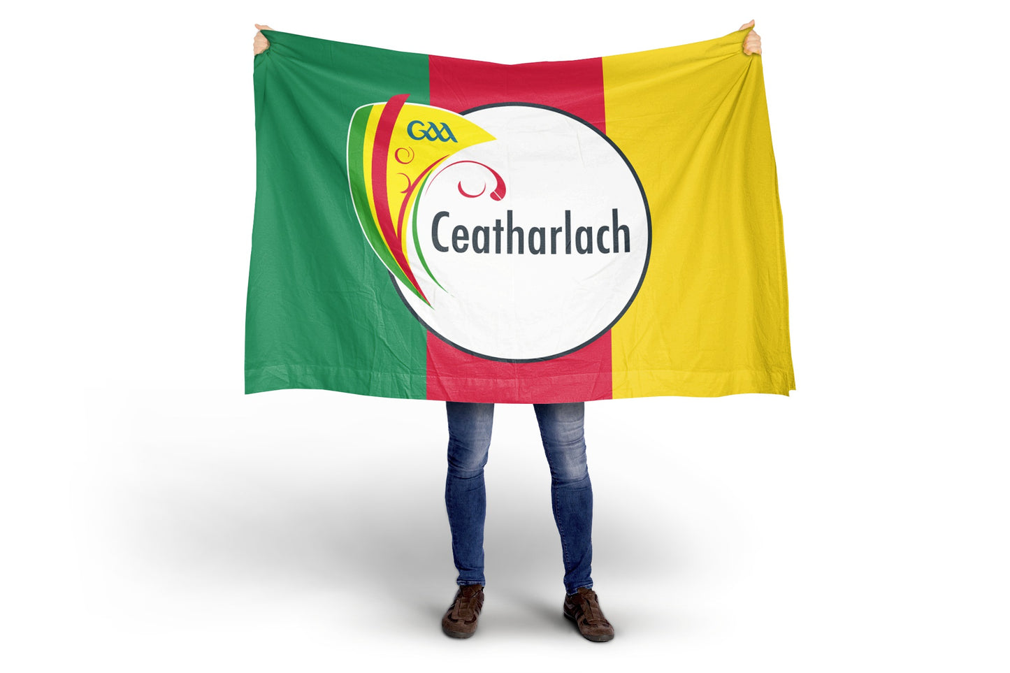 Carlow GAA Crest Flag