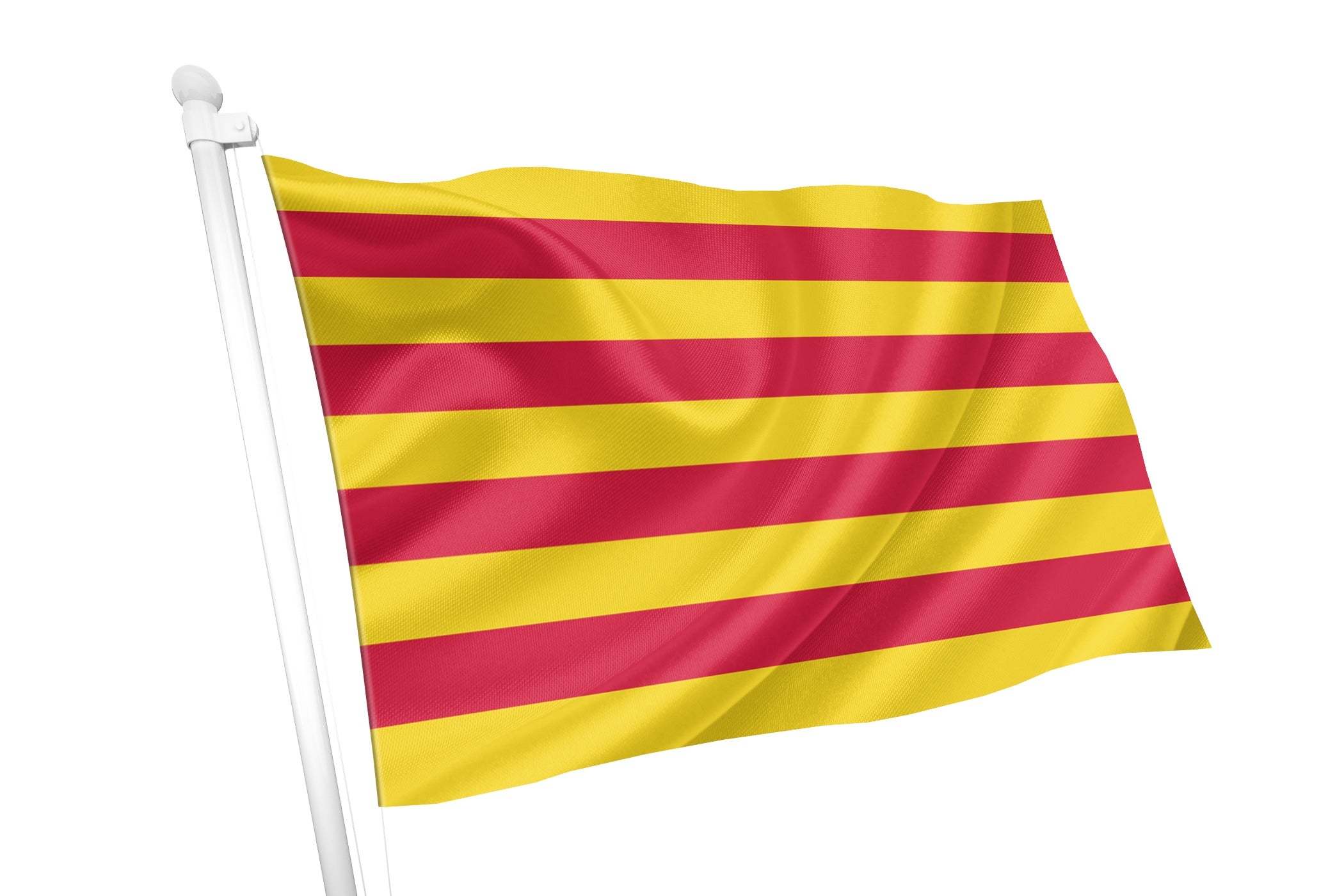 BDM Catalan Flag Bracelet, Senyera. Adjustable To Any Size. Catalan Flag