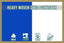 Blue & White Coloured Flag