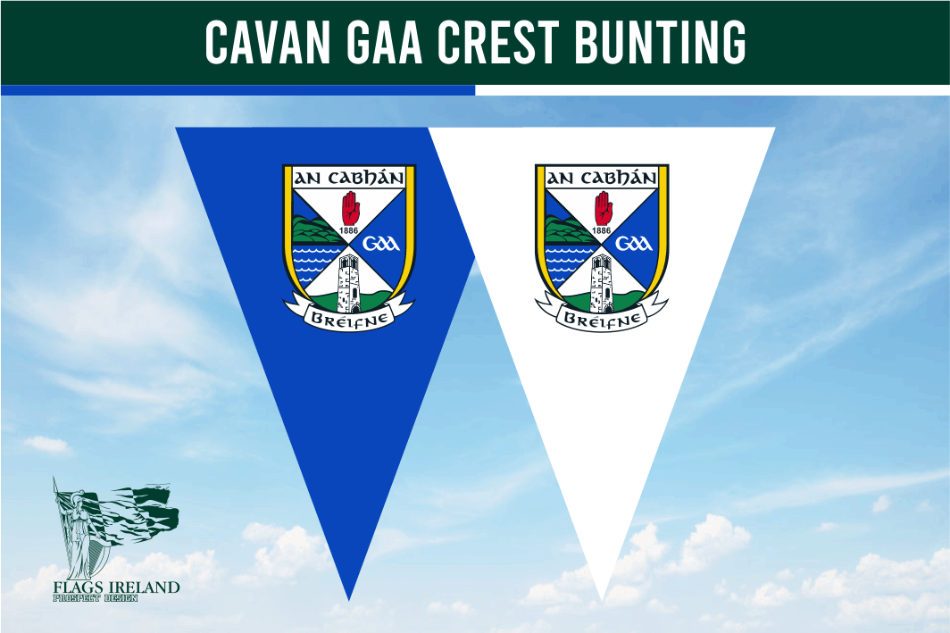Cavan GAA Crest Bunting