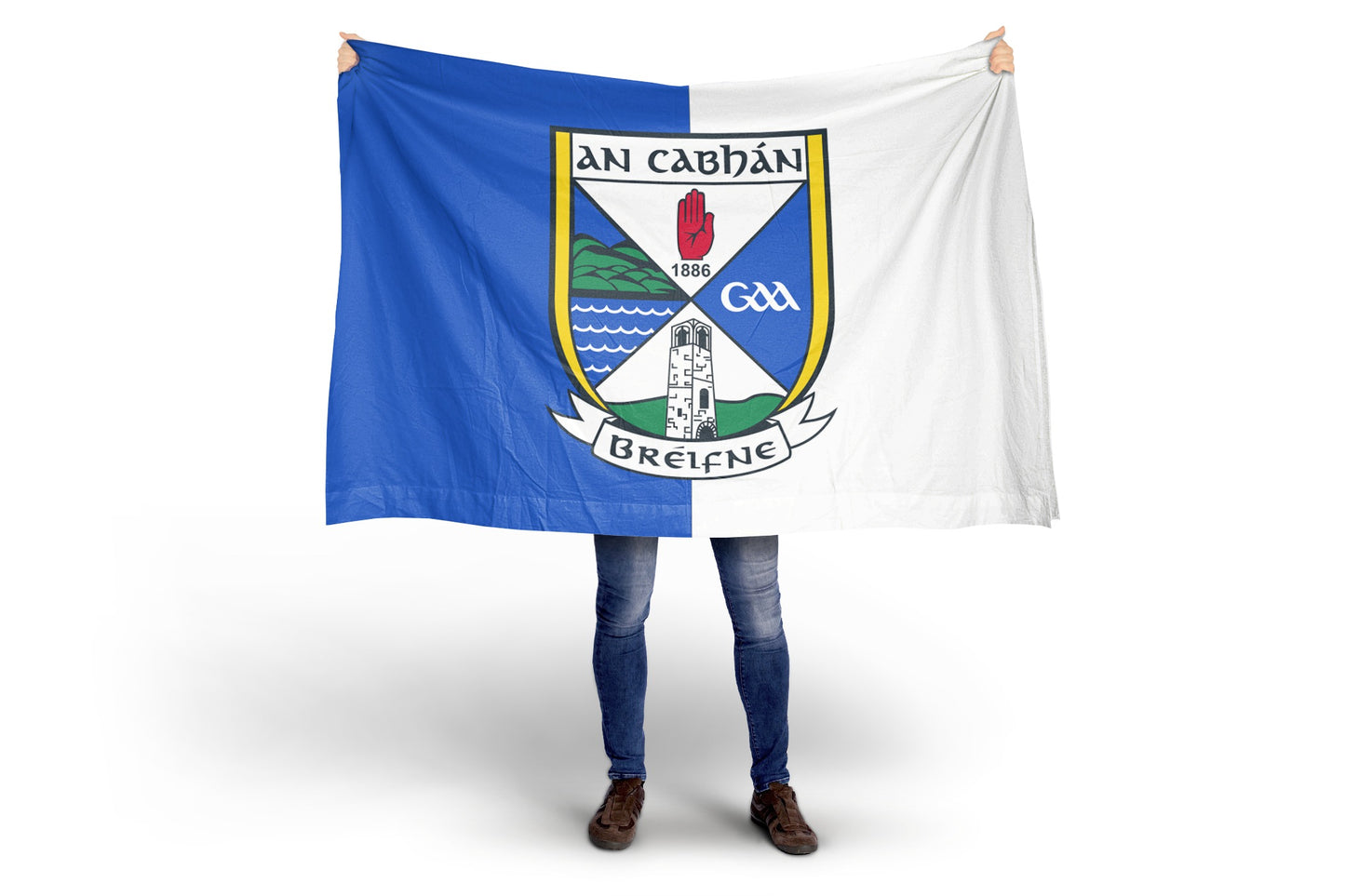 Cavan GAA Crest Flag