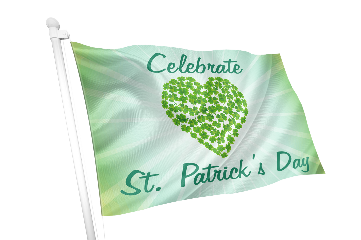 'Celebrate St. Patrick's Day' Flag