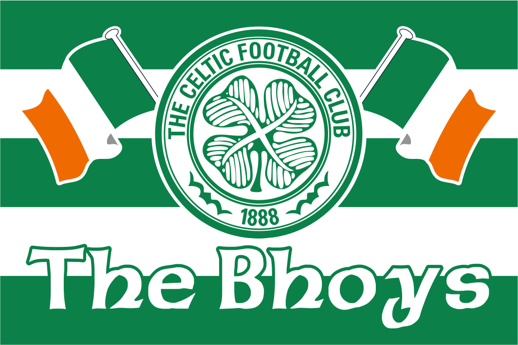 Celtic Football Club ''The Bhoys'' Flag - High-Quality Knitted ...