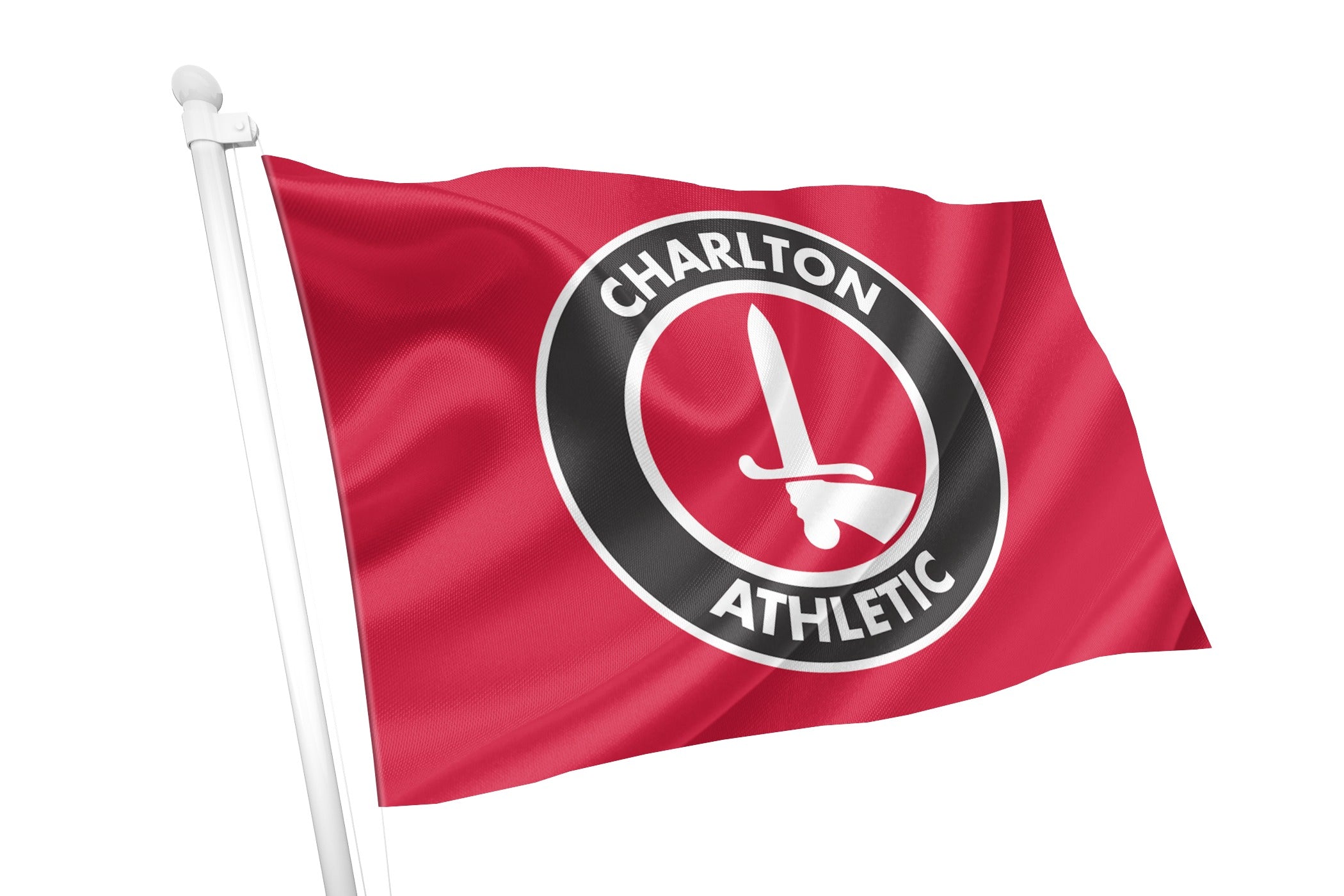 Charlton Athletic Football Club Flag - Premium Knitted Polyester ...