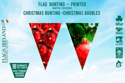 Christmas Baubles Bunting