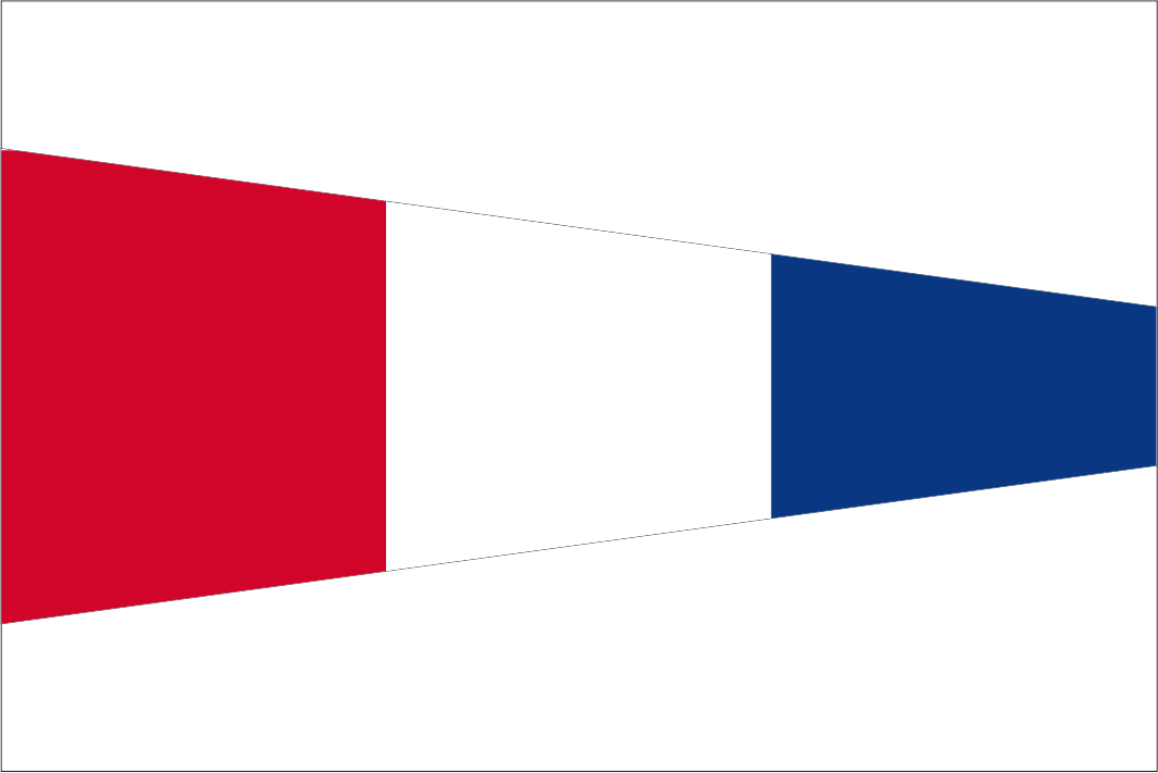 Numeral Pennant Code 3 Flag