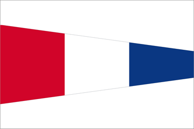 Numeral Pennant Code 3 Flag