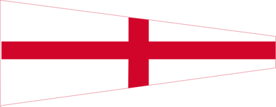 Numeral Pennant Code 8 Flag