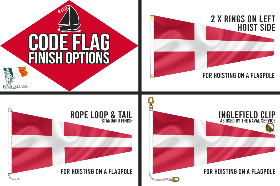 Nautical HOTEL Code Flag H | Fabric quality flags – Flags Ireland ...