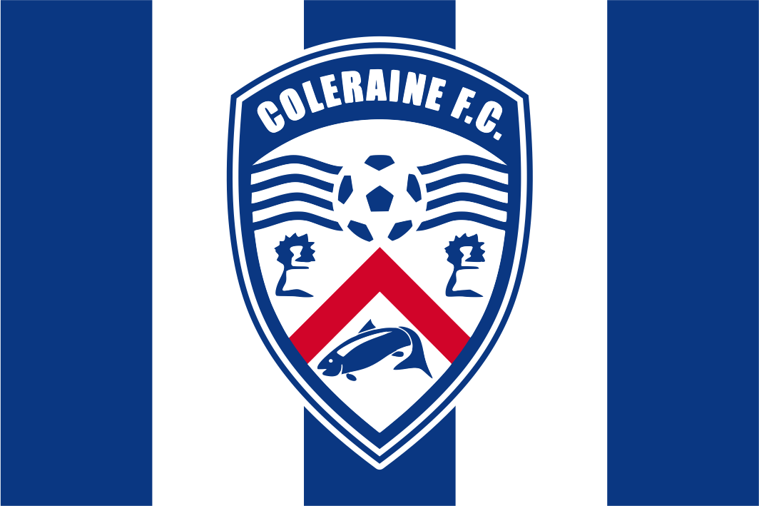 Coleraine Football Club Flag - Premium Knitted Polyester, Multiple ...