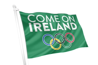 Come On Ireland Olympic Flag - Green