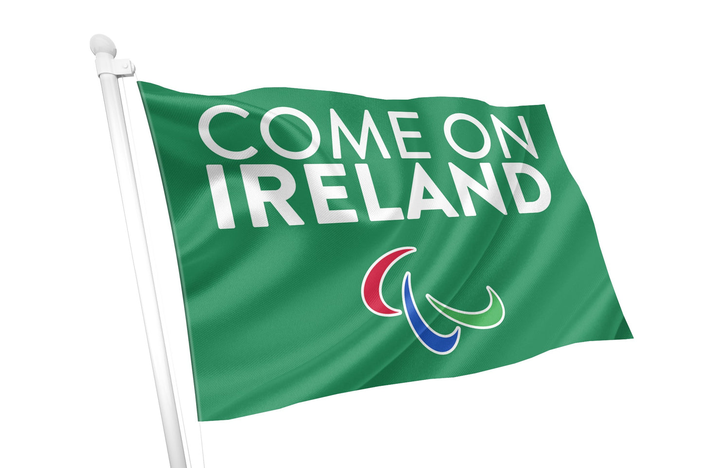 Irland-Rugby-Wappenflagge