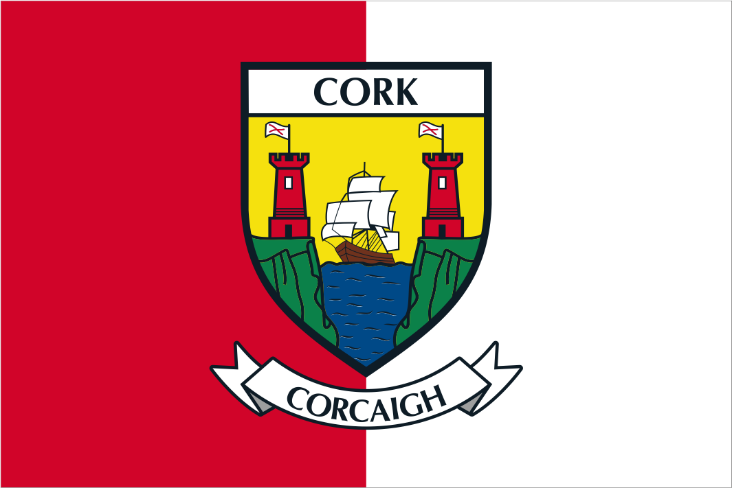 Cork County Crest Flag