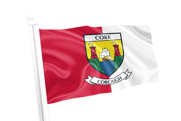 Cork County Crest Flag