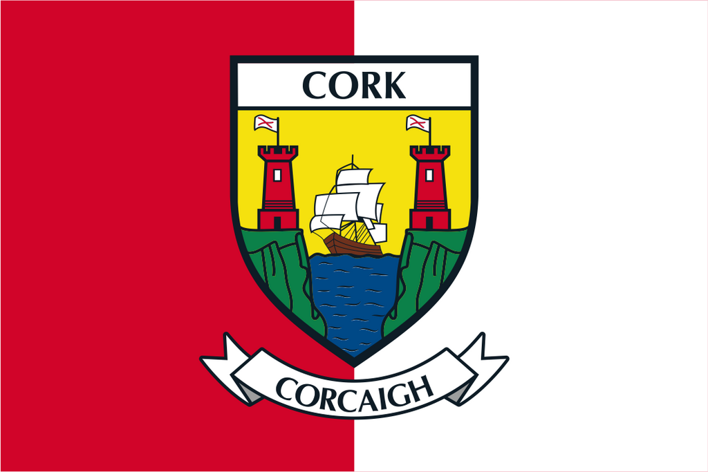 Cork County Crest Handwaver Flags