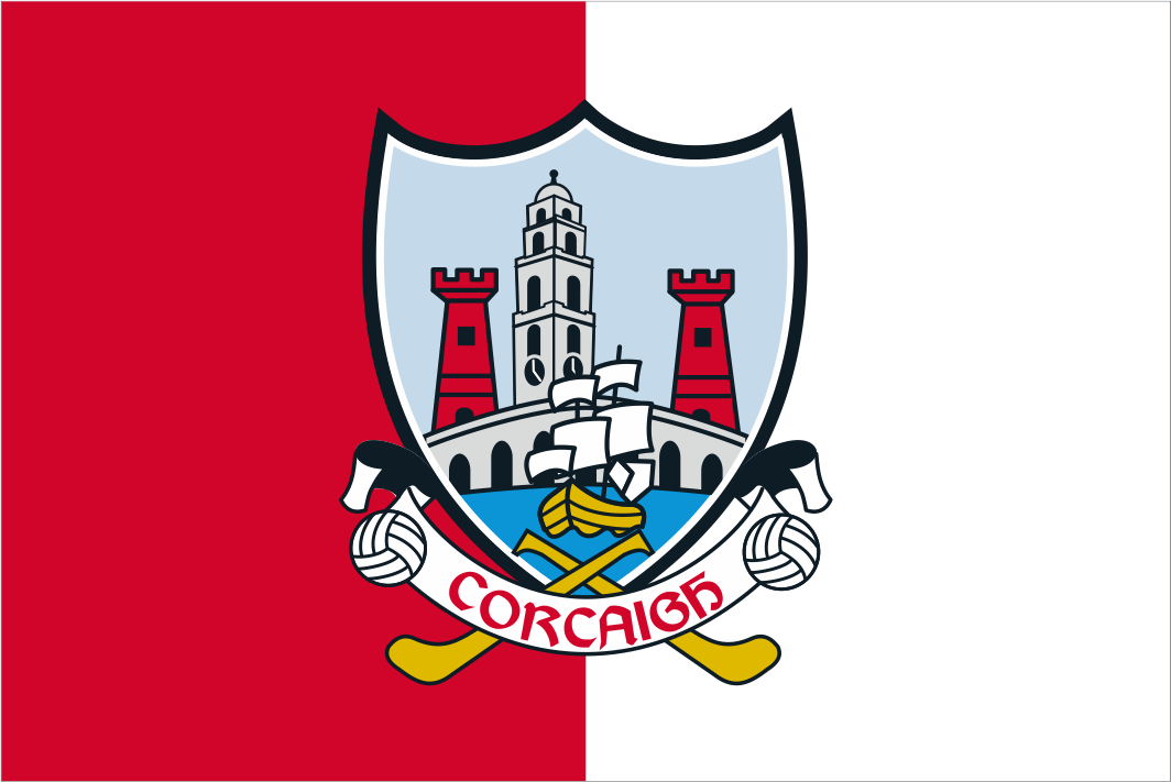 Cork GAA Crest Flag