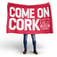 Cork GAA ''Come On Cork'' Crested Flag
