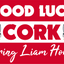 Cork GAA ''Good Luck Cork'' Crested Flag