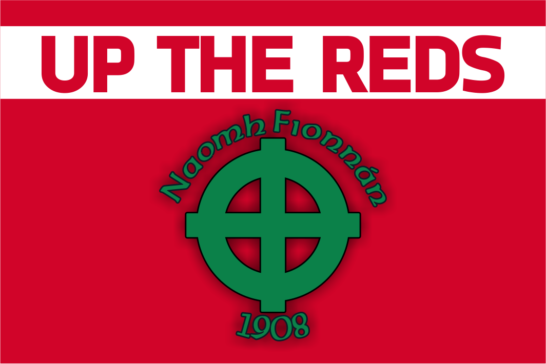 Cornafean GAA "UP THE REDS" & Club Crest Flag